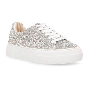 Betsey Johnson Women’s Rhinestone Sneakers